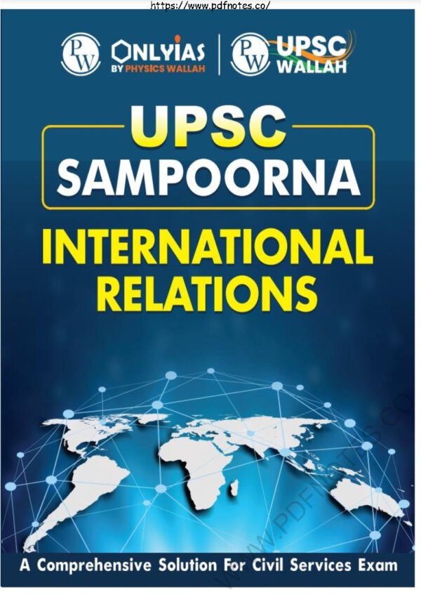 Only IAS Pw Upsc Sampoorna[International Relations 2023-24] |English| B&W - Image 4