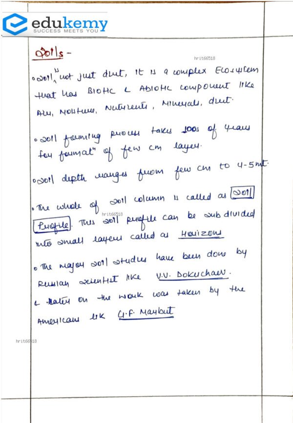 edukemy Geography( Paper 1& 2) Optional Class Notes | BY Shabbir Sir | English | B& W | Booklet 1 to 12 - Image 4
