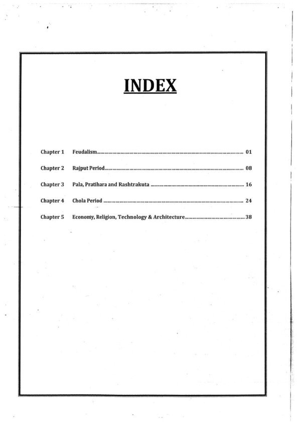 The Study Early Medieval India ( History Optional Printed Notes ) By Manikant Singh | English | B&W - Image 2