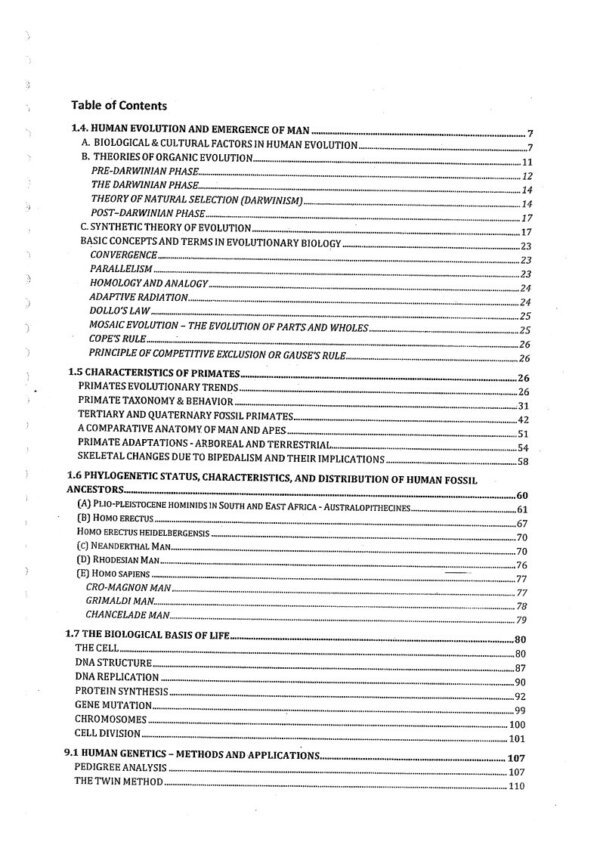 BRAIN TREE ( Book - 2)  Anthropology |Printed Notes| Civil Services Examination | English | B&W - Image 4