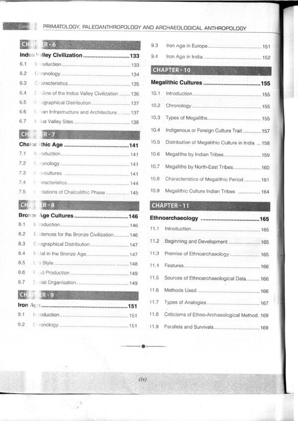 Next IAS ( Book 3 )Anthropology  | Primatology, Paleoanthropology and Archeological Anthropology  2024 | By Sudhir kumar | English | B&W - Image 4