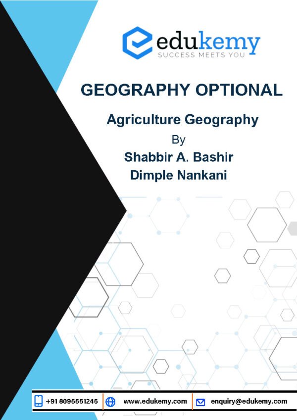 edukemy Geography( Paper 1& 2) Optional Printed Notes | BY SHABBIR A. & DIMPLE NANKANI | English | B& W | Booklet 1 to 13 - Image 2