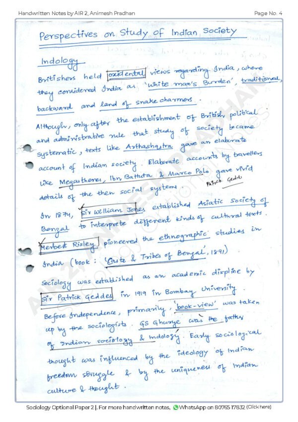 NIMESH PRADHAN SOCIOLOGY ( Book-2) Optional Class Notes | English | B&W - Image 4