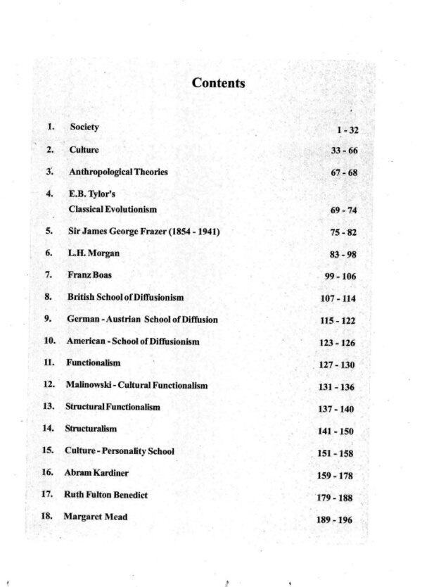 Telugu Akademi Anthropology ( Paper 1& 2) |Printed Notes | English | B & W | Booklet- 1 to 10 - Image 3
