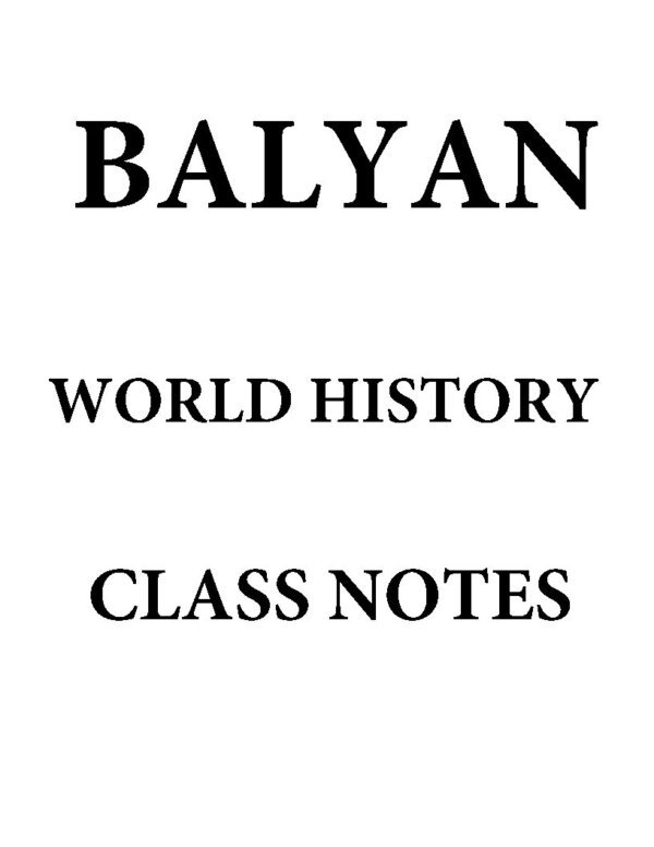 Insight IAS Academy BALIYAN World History ( History Optional Class notes ) Book -1 | English | B&W - Image 2
