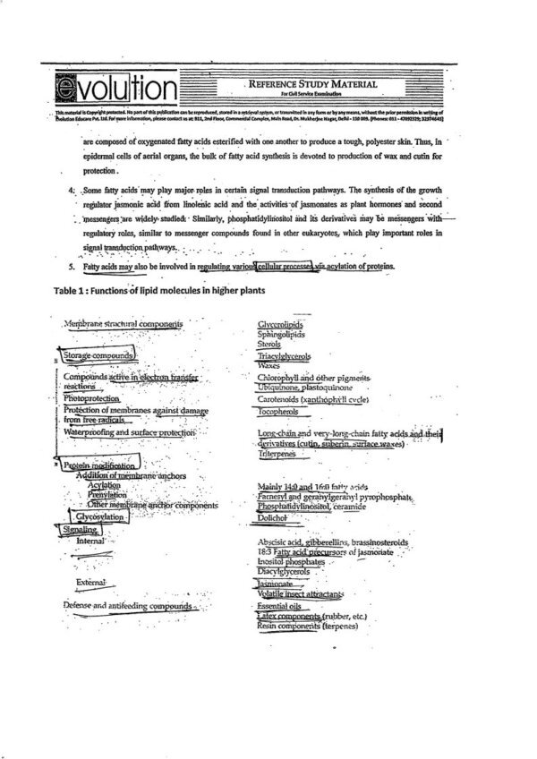 Evolution  IAS Botany For IAS & IFOS MAIN  ( Optional Printed Notes ) Paper 1 & 2 | English | B & W |Booklet- 1 to 17 - Image 4