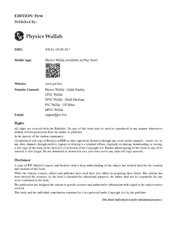 Only IAS Pw Upsc Sampoorn [ Environment & Ecology- 2023-24] | ENGLISH| B&W - Image 4