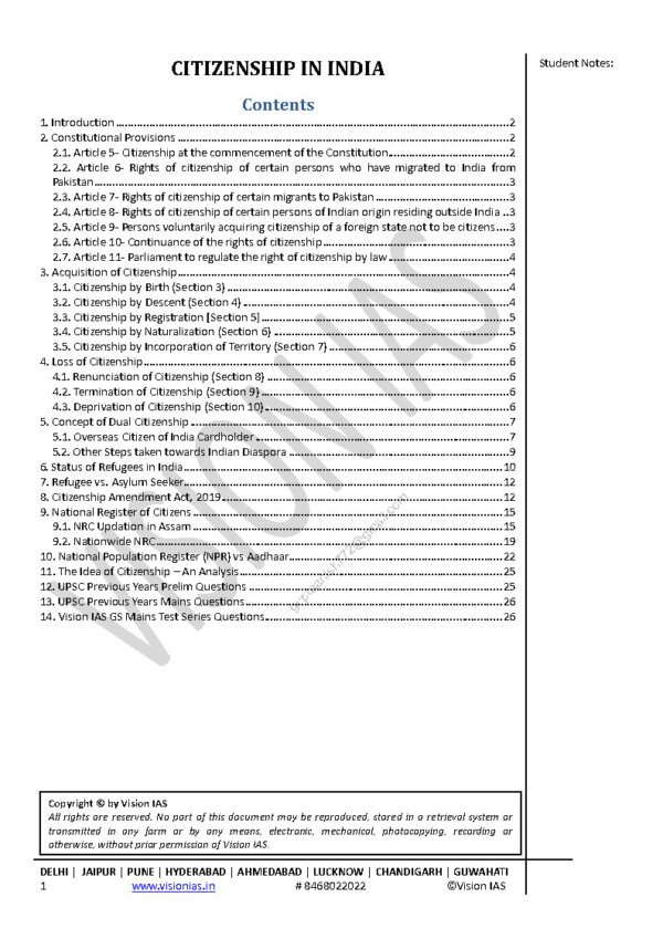 Vision IAS Classroom Study Material ( Polity & Constitution ) Part-2  2024 |English |B&W - Image 4