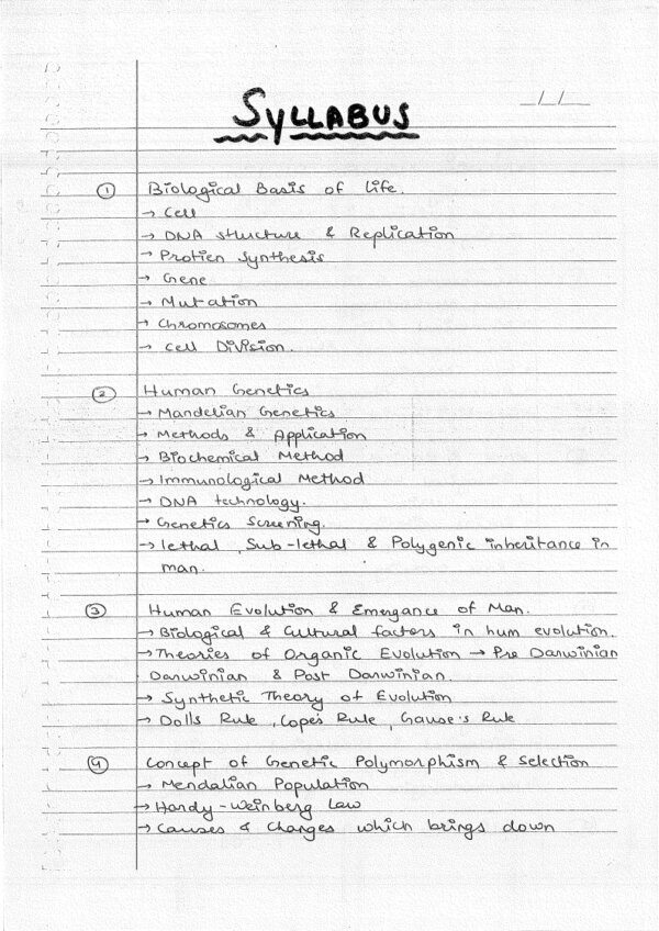 Vajiram & Ravi ( Paper 1 & 2 ) Anthropology Optional | Handwritten Class Notes | English | B&W |Booklet 1 to 4 - Image 4