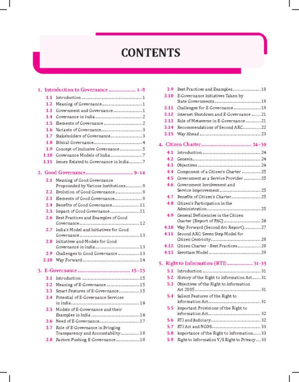Only IAS Pw Sampoorna [ Governance In India 2023-24] | English | B&W - Image 2