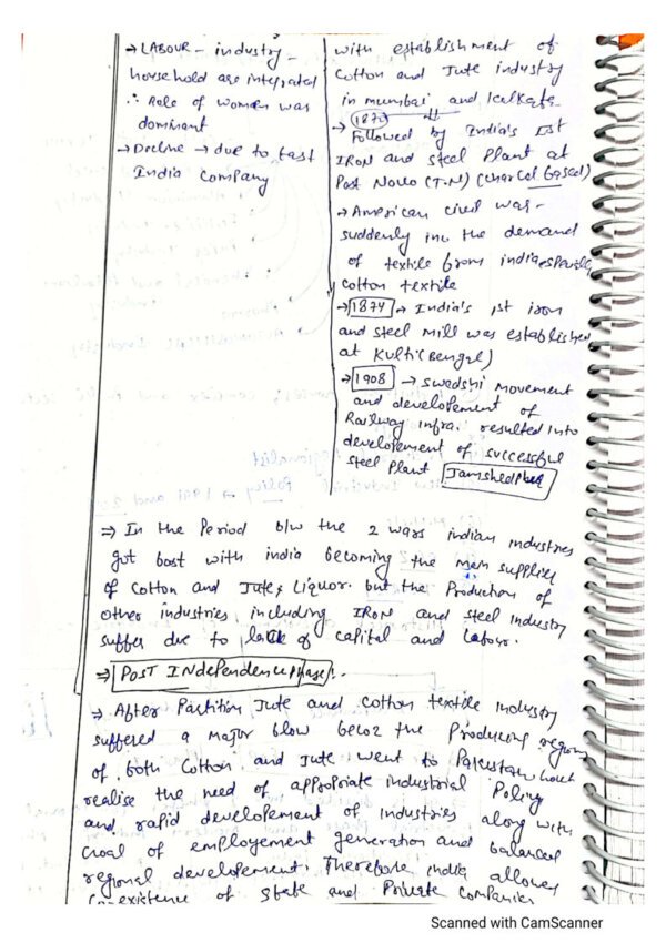 Rushikesh Sir( Paper 1&2 ) Geography Handwritten Notes |  English | B&W | booklet-1 to 5 - Image 4