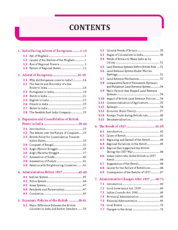 Only IAS Pw Upsc Sampoorna [ Modern India 2023-24] | English | B&W - Image 3