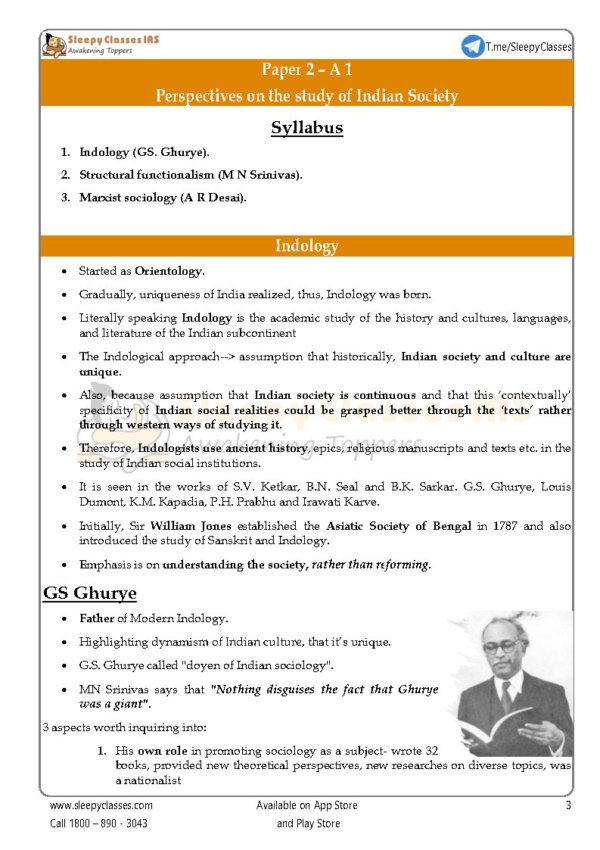 Sleepy Classes IAS SOCIOLOGY | Printed Notes (Book -2) | English | B&W - Image 4