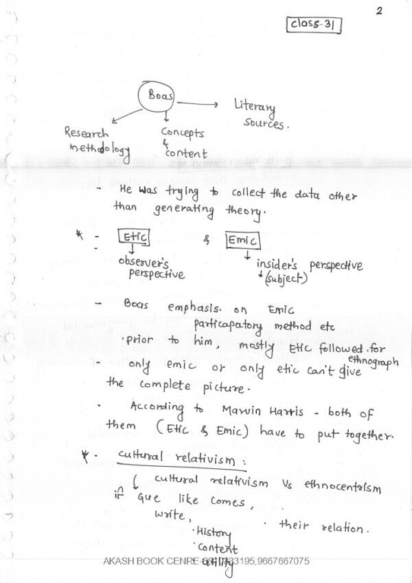 Sosin Mam ( Book 2) Anthropology Class Notes | English | B& W - Image 3