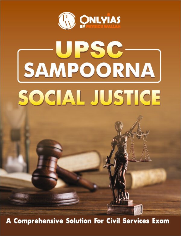 Only IAS Pw Upsc Sampoorna [Social Justics -2023-24] |English | B&W - Image 2