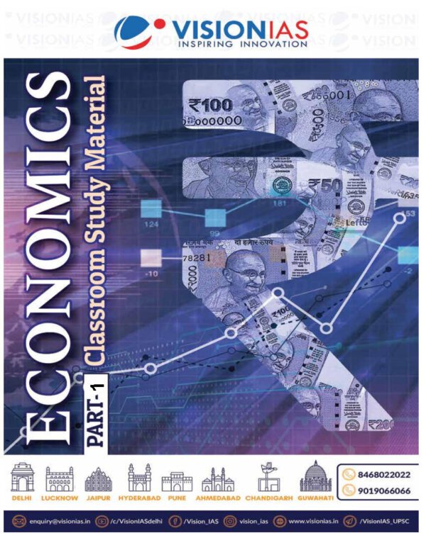 Vision IAS Classroom Study Material Economics Part - 1 2024| English | B&W - Image 2
