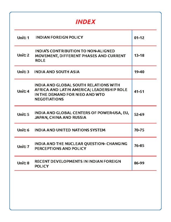Vision IAS Political Science And International Relations  ( India And The World   Paper 2 [ Part- B] ) Political Optional Printed Notes | English | B&W - Image 3