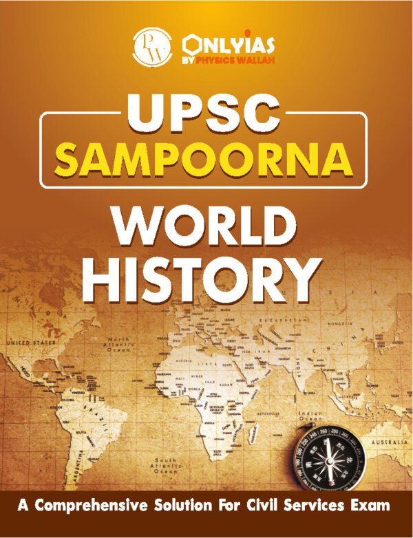 Only IAS Pw Upsc Sampoorna  [World History 2023-24] | English | B&W - Image 2