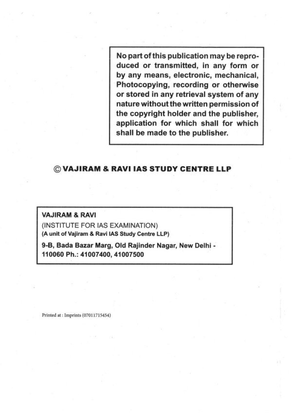Vajiram & Ravi (General Studies ) Ancient Indian History 2025-26 (Book -2))| English | B&W| Yellow Book - Image 3