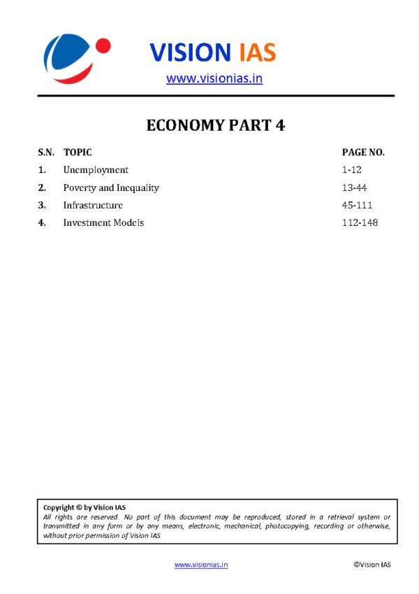 Vision IAS Classroom Study Material Economics Part - 4 2024| English | B&W - Image 3