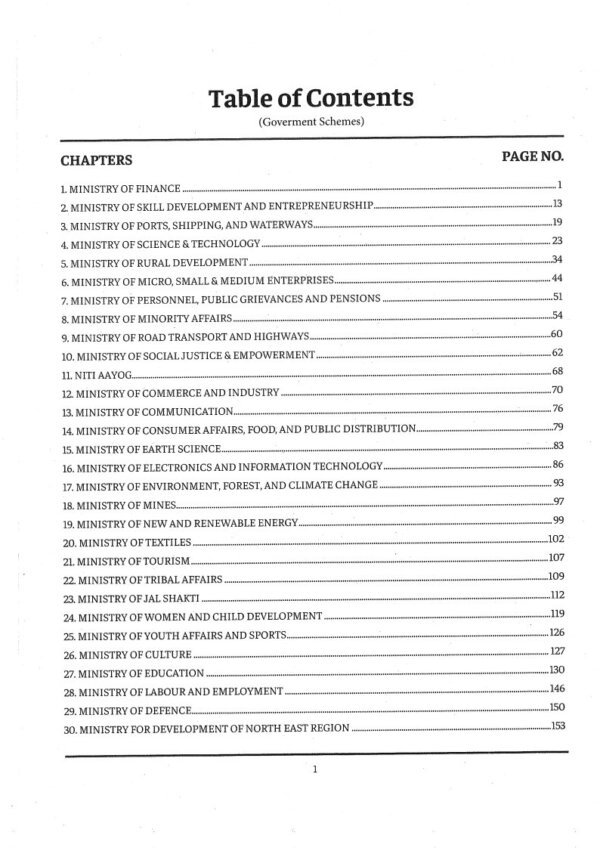 Vajiram & Ravi (General Studies ) Government Schemes ( Till Feb - 2025)2026-27 (Book -9)| English | B&W| Yellow Book - Image 2