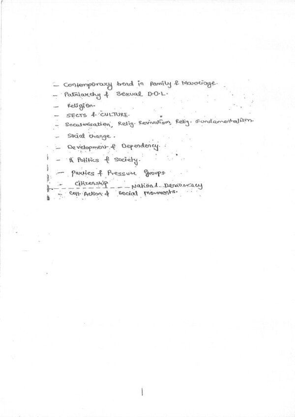 UISA UPENDRA GAUR SOCIOLOGY (Book-2) Optional Class Notes |English | B&W - Image 3