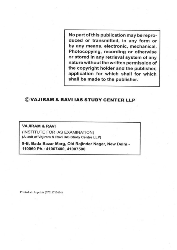 Vajiram & Ravi (General Studies ) World History  (Book -18) 2025-26| English | B&W| Yellow Book - Image 3