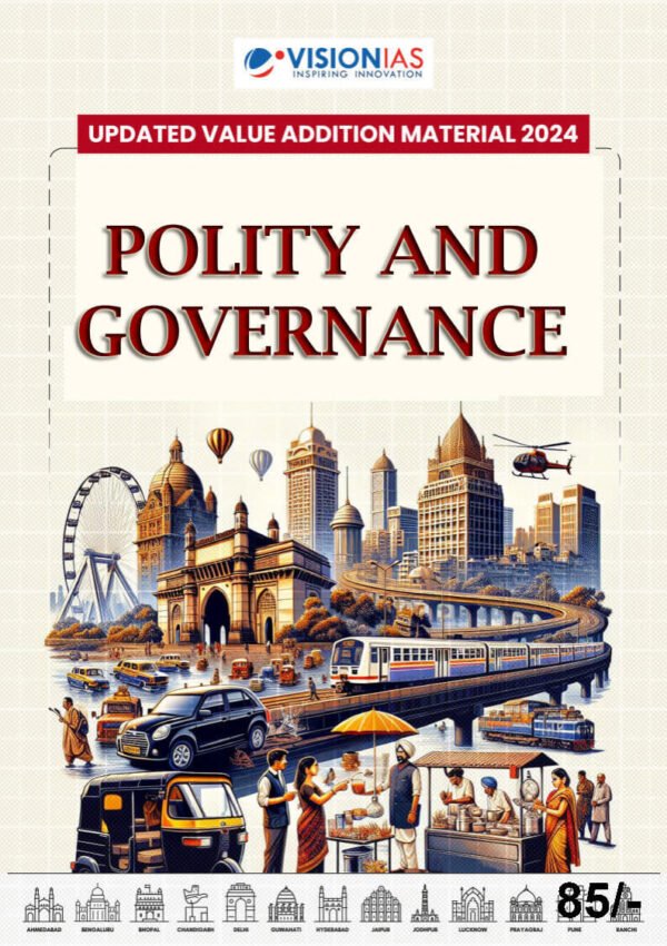 Vision IAS  Polity And Governance  ( Updated Value Addition Material ) 2024| English | B&W - Image 2