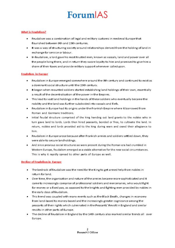 FORUM IAS  ( Concept  Building Programe ( CBP ) Books ) WORLD HISTORY BOOK-1 | English | B&W - Image 4