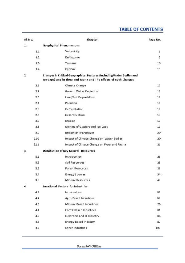 FORUM IAS  ( Concept  Building Programe ( CBP ) Books ) GEOGRAPHY |BOOK-4 | English | B&W - Image 4