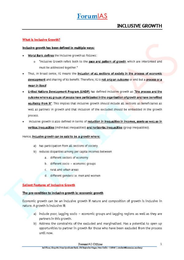 FORUM IAS  ( Concept  Building Programe ( CBP ) Books ) ECONOMIC   |BOOK-6 | English | B&W - Image 3