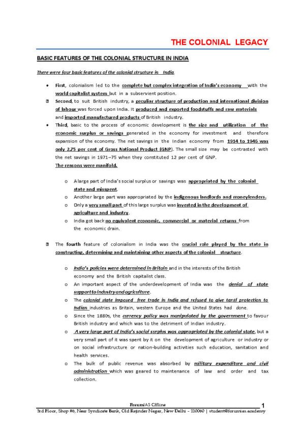 FORUM IAS  ( Concept  Building Programe ( CBP ) Books )  POST INDEPENDENCE CONSOLIDATION IN INDIA | BOOK-2 | English | B&W - Image 2