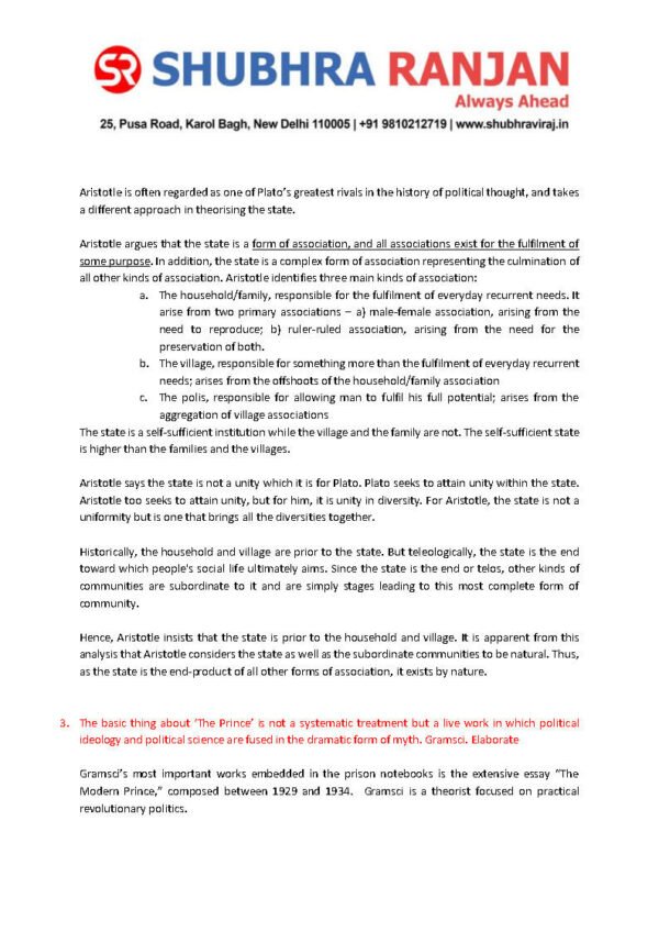 SHUBHRA RANJAN  PSIR ( Model Answer  Test 1 - 17 ) 2025 | English | B&W - Image 2