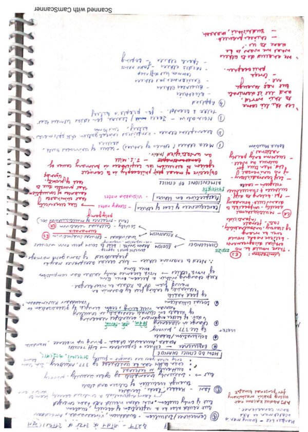 TOPPERS NOTE ( Shruti Sharma Rank-1) GS -4 ( ETHICS ) | English | B&W - Image 4