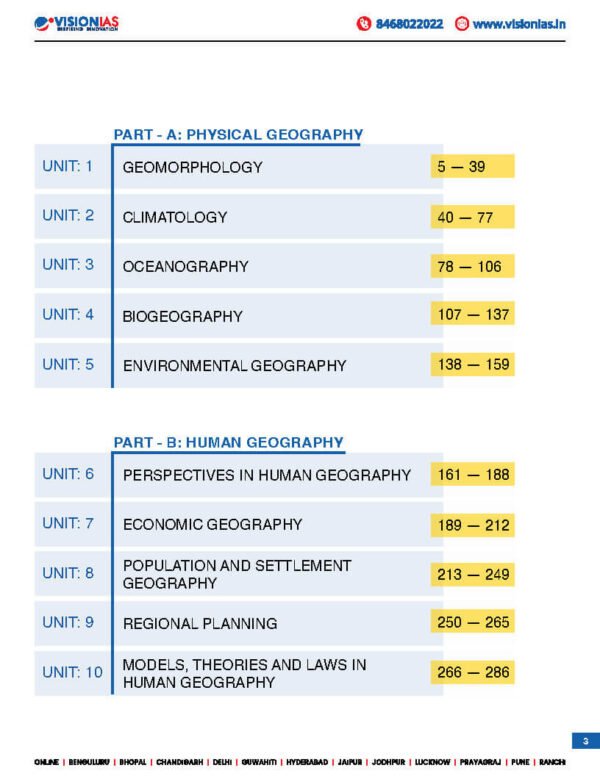 VISION IAS VALUE ADDED MATERIAL MAINS  ( Geography Optional  Paper -1 ) 2025 | English | B&W - Image 3