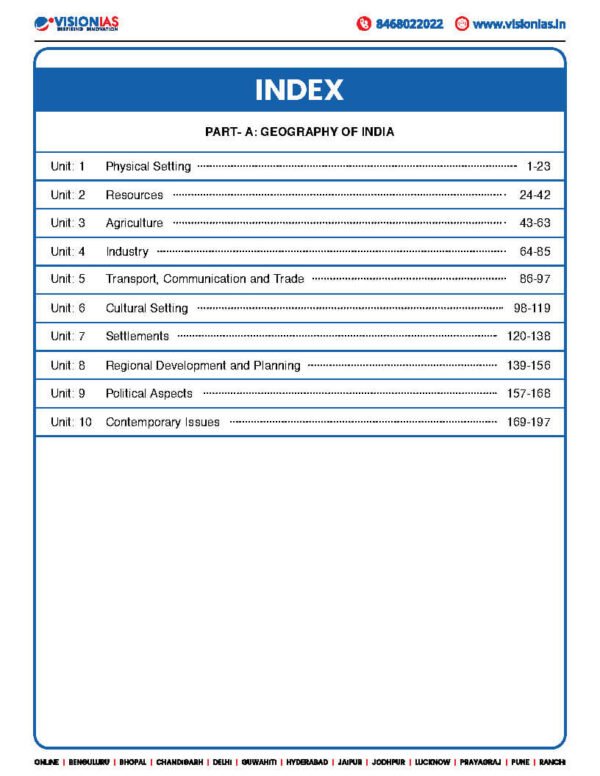 VISION IAS VALUE ADDITION ( Geography Optional  Paper -2 ) 2025 | English | B&W - Image 4