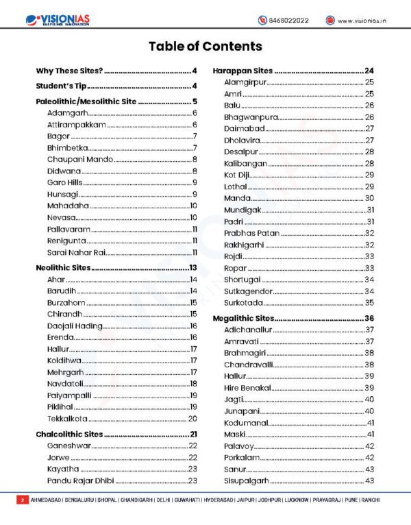 VISION IAS VALUE ADDED MATERIAL MAINS  ( History Optional Mapping Document  ) 2025 | English | B&W - Image 2