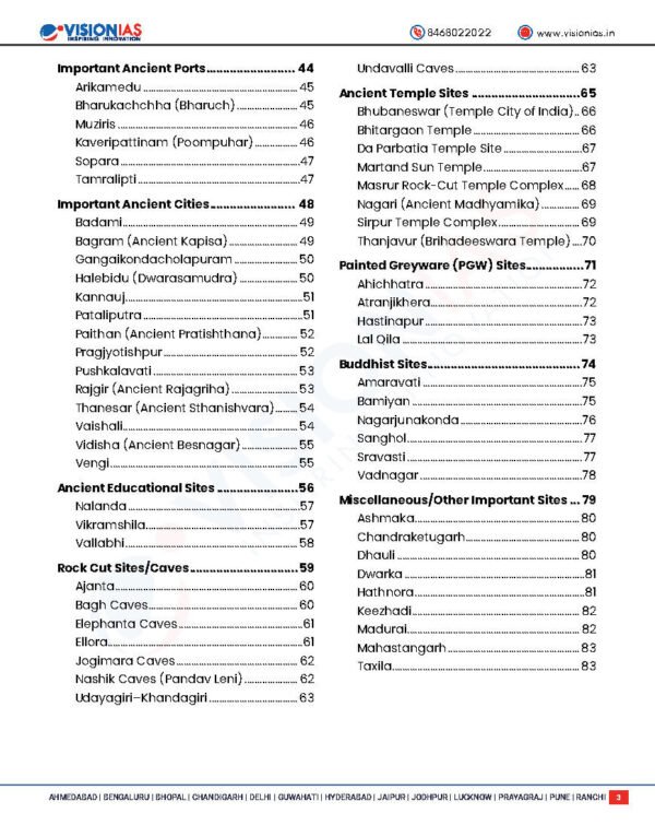 VISION IAS VALUE ADDED MATERIAL MAINS  ( History Optional Mapping Document  ) 2025 | English | B&W - Image 3