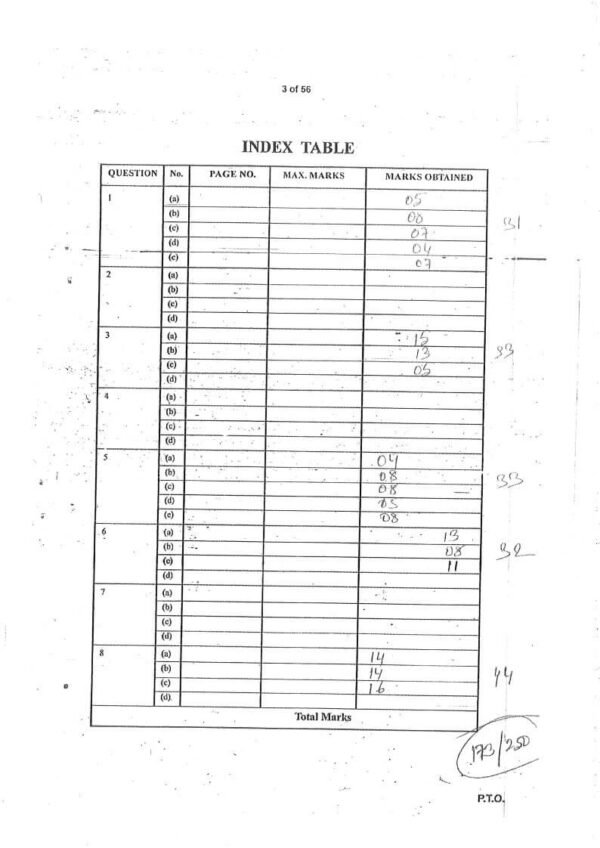 TOPPER'S ANSWER BOOKLET (  Mathematics Optional ) BY Yadav Suryabhan Achchhelal ( AIR- 27 , 2022 ) | English | B&W - Image 2