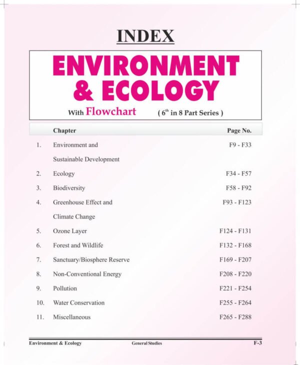 GHATNA CHAKRA Purvavlokan (Chapter wise Solved Paper General Studies Preview) Environment  & Ecology  | Part-6| 2025| English | B&W - Image 2