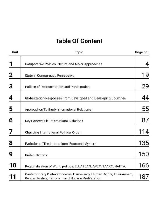 Vision IAS  Political Science and International Relation ( Value Added Material Mains ) Paper -2 section -A 2025 | English | B&W - Image 3